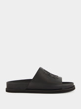 Amiri Black MA Leather Sandals