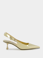 Jimmy Choo Gold Amel Slingback Pumps