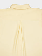 Paula Ametista Beige Silk Satin Matte Shirt