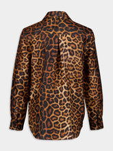 Paula Ametista Junglito Print Silk Shirt