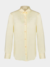 Paula Ametista Vanilla Custard Silk Twill Shirt