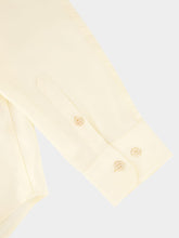 Paula Ametista Vanilla Custard Silk Twill Shirt