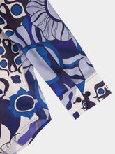 Paula Ametista Flora Mix Printed Silk Twill Shirt