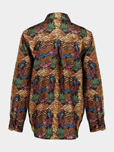 Paula Ametista Dreamframe Print Printed Silk Twill Shirt