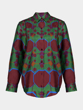 Ametista Octa Print Printed Silk Twill Shirt | PDP - Fashion Clinic