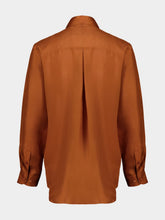 Paula Ametista Cinnamon Stick Silk Shirt
