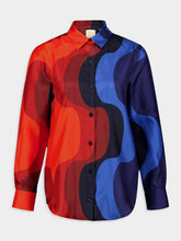 Paula Ametista Printed Silk Shirt