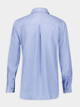 Paula Ametista Blue Silk Shirt