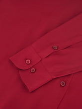 Paula Ametista Bordeaux Silk Shirt