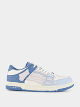 Amiri Blue Leather Skel Low Sneakers