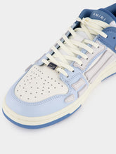 Amiri Blue Leather Skel Low Sneakers