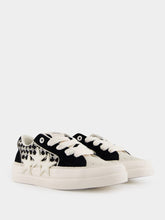Amiri Black Sunset Skate Cotton Leather Low-Top Sneakers