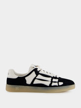 Black Pacific Bones Suede Sneakers | PDP - Fashion Clinic