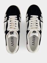 Black Pacific Bones Suede Sneakers | PDP - Fashion Clinic