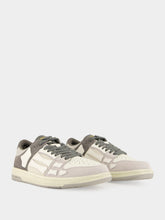 Amiri Dark Grey Distressed Skel Sneakers