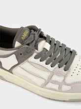 Amiri Dark Grey Distressed Skel Sneakers