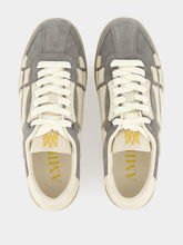 Amiri Dark Grey Pacific Bones Suede Sneakers