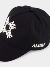 Amiri Black MA Quad Canvas Hat