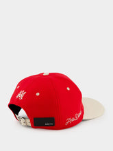 Amiri Deep Red Panther Two-Tone Hat