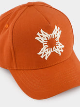Amiri Burnt Orange Cap MA Quad Cotton Canvas