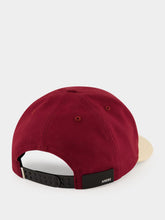 Amiri Wine Two-Tone Canvas MA Hat