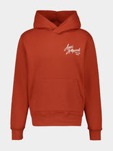 Amiri Burnt Orange Hollywood Hooded Sweatshirt