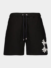 Amiri Black Logo Jogging Shorts