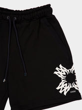 Amiri Black Logo Jogging Shorts