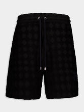 Amiri Black MA Quad Toweling Shorts