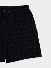 Amiri Black MA Quad Toweling Shorts
