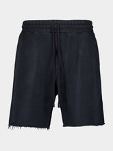Amiri Black Vintage Cotton Sweatshorts