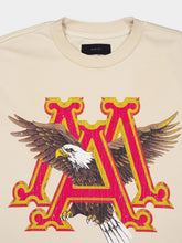 Amiri Vintage MA Eagle Oversized T-Shirt in Alabaster