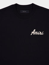 Amiri Black Cotton City T-Shirt
