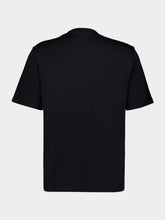 Amiri Black Staggered Logo Cotton T-Shirt