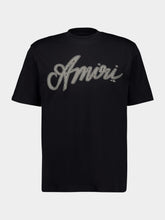 Amiri Black Script Cotton T-Shirt