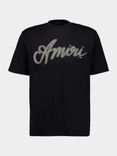 Amiri Black Script Cotton T-Shirt