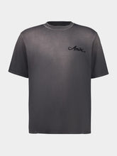 Amiri Black Bleach Bandana Patch T-Shirt