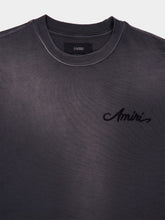 Amiri Black Bleach Bandana Patch T-Shirt