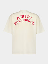 Amiri Ivory Hollywood Oversized T-Shirt