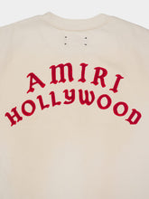 Amiri Ivory Hollywood Oversized T-Shirt