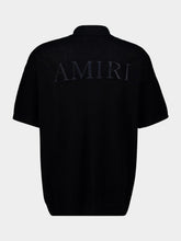 Amiri Black Crochet Mesh Shirt
