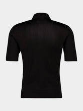 Amiri Black Viscose Spirit Polo