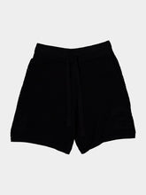 Amiri Black Crochet Cotton Mesh Shorts