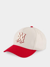 Amiri Red Rose Two-Tone Canvas Cotton Cap