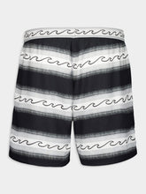 Amiri Wave Baja Striped Shorts