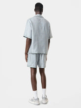 Amiri Light Blue MA Quad Silk Shorts