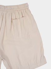Amiri Alabaster Hollywood Silk Shorts