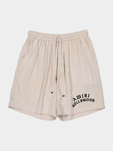Amiri Alabaster Hollywood Silk Shorts