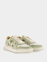 Amiri Green Tea Low-Top Leather Sneakers
