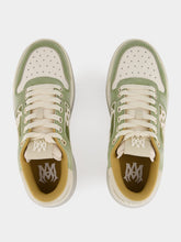 Amiri Green Tea Low-Top Leather Sneakers